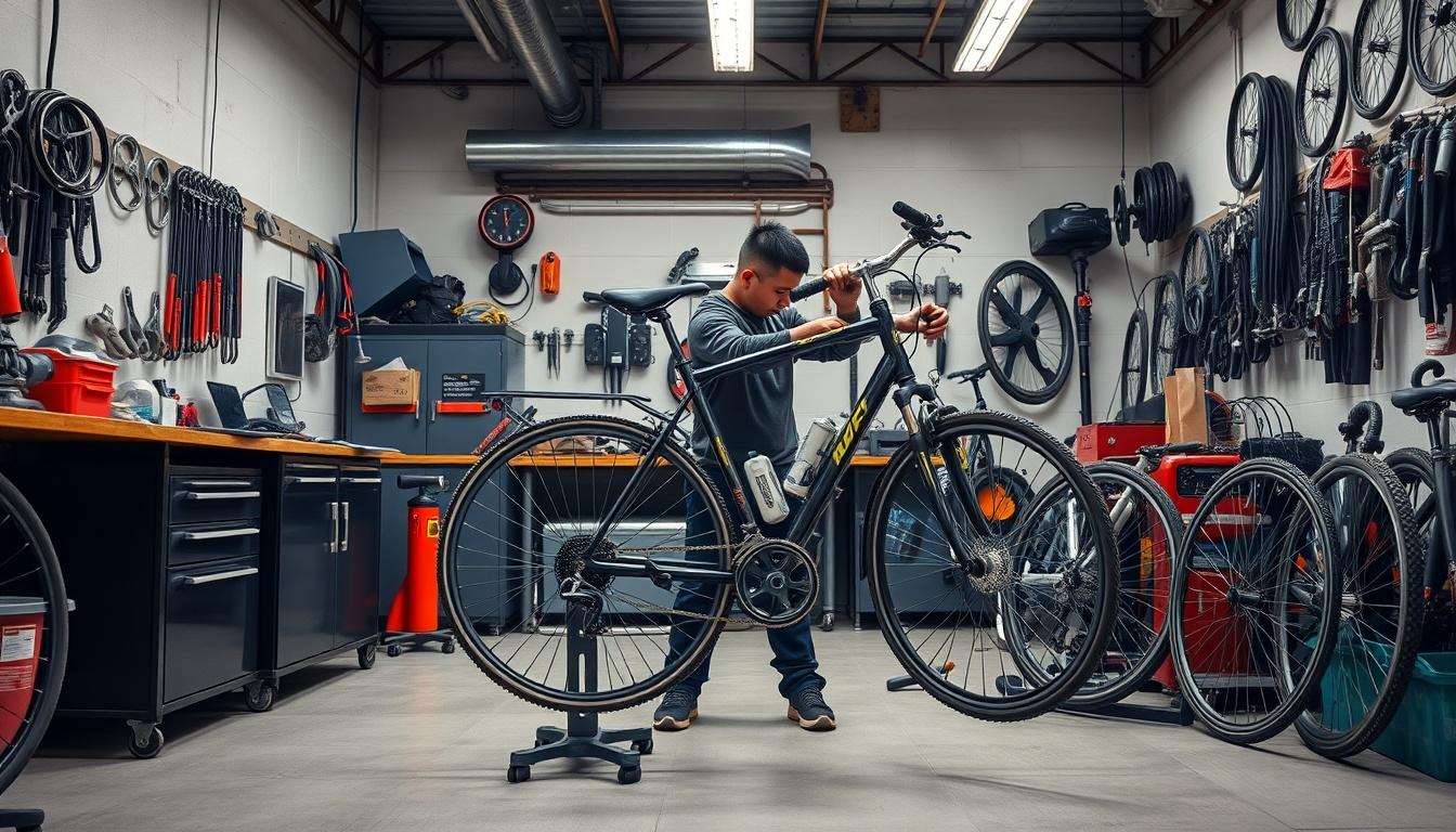 General bicycle repair and servicing